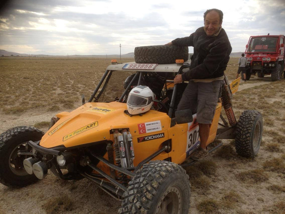 Offroad Legen Mehmet Becce in Transanatolia Rally